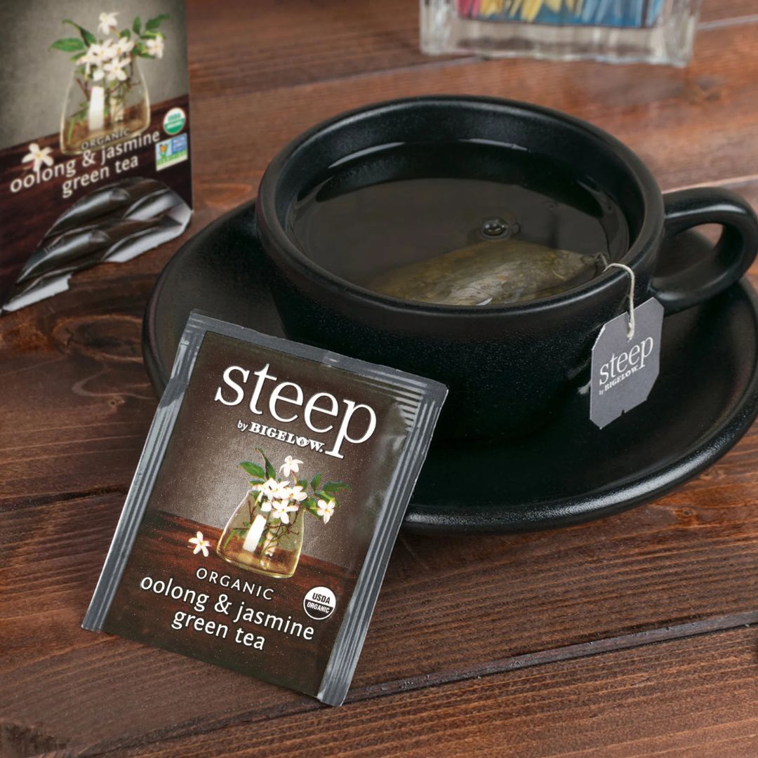 STEEP VERDE JASMIN OOLONG ORGANICO 6/20 CS (97714) - Imagen 2