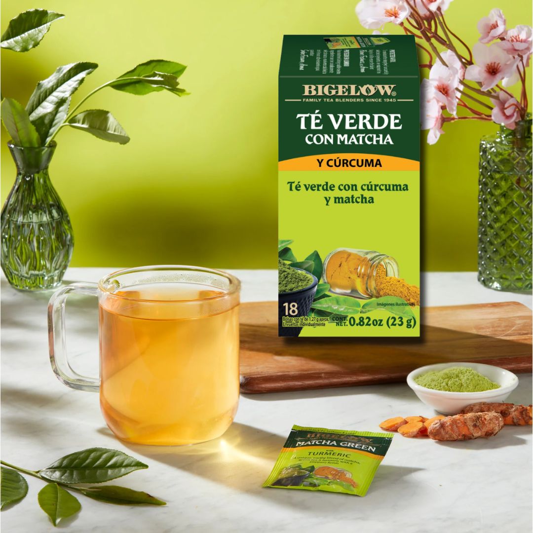 TE MATCHA GREEN + TURMERIC 6/18 CT BIGELOW - Imagen 2
